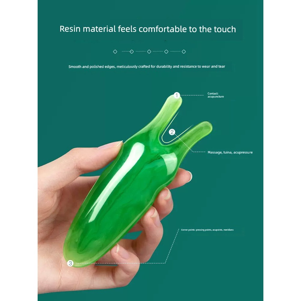Resina raspador Nasal beleza meridiano tendão vara nariz ponte beleza Facial Scratch imprensa nariz orelha massagem ferr