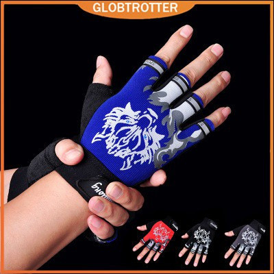 Globetrotter Luvas De Ciclismo MTB De Estrada Antiderrapantes Fitness Sports Bicicleta Luva