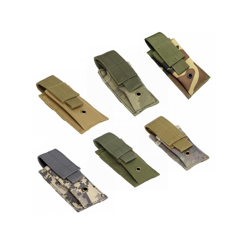 Molle multifuncional único saco esportes ao ar livre faca capa isqueiro saco EDC Gadget Kit acessório saco