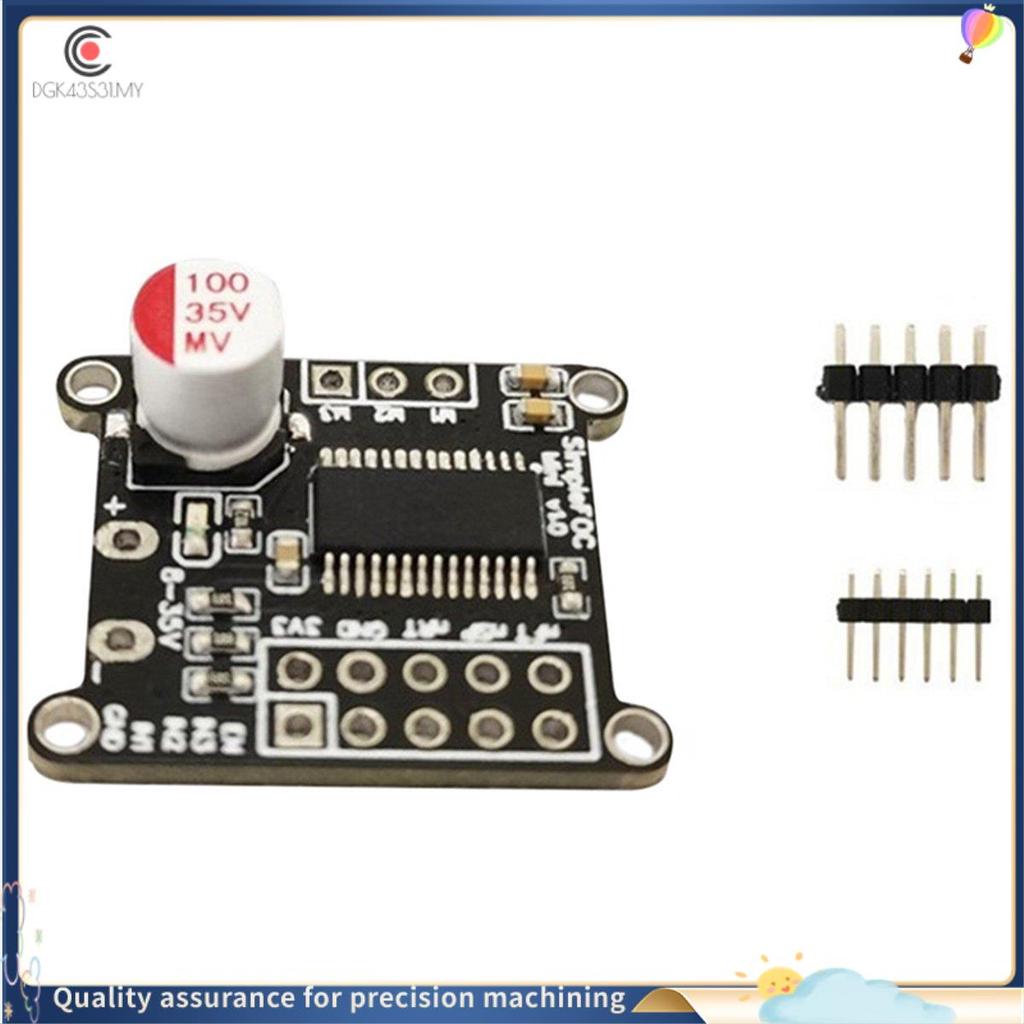 [hukou33] SimpleFOCMini Placa De Driver De Motor DC Sem Escova FOC Controle SVPWM Módulo De Algoritmo Fácil Instalação D