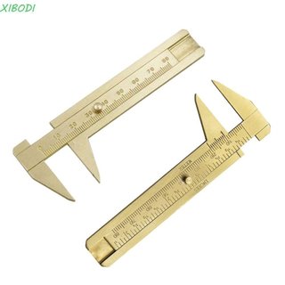 XIBODI Calibrador De Latão Vernier Portátil Retro Deslizante Régua De Medição Do