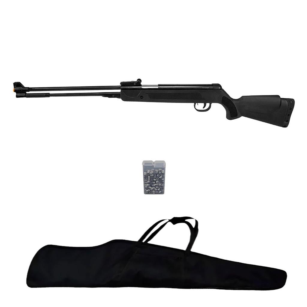 Carabina de Pressão Under-B 5.5mm - QGK + Capa + Chumbo