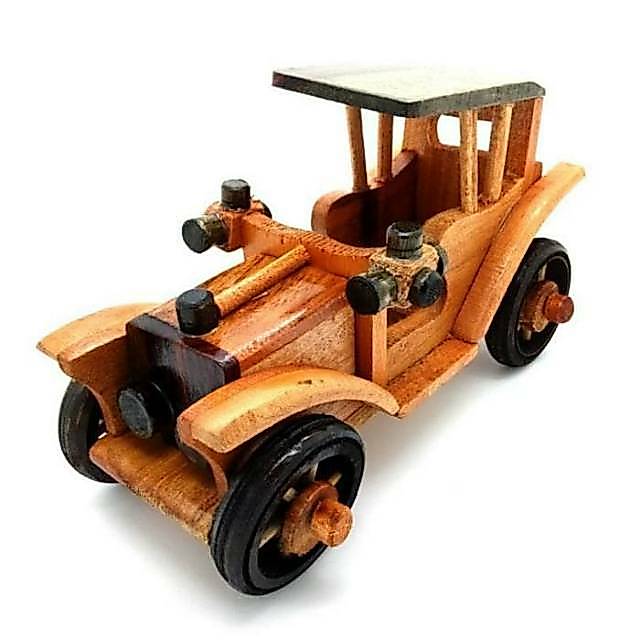 Exibição De Carro Em Miniatura Antigo Otron Tamanho Médio 24x10x5 cm-Brinquedos Educativos Para Crianças