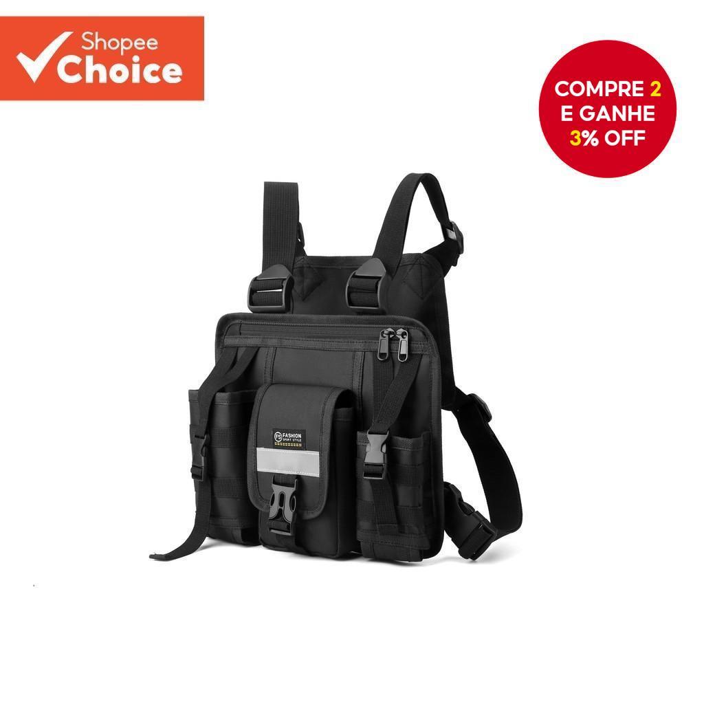 Nova Bolsa De Peito Multifuncional Moderna-Pacote De Utilidades Casuais Para Caminhadas Ao Ar Livre