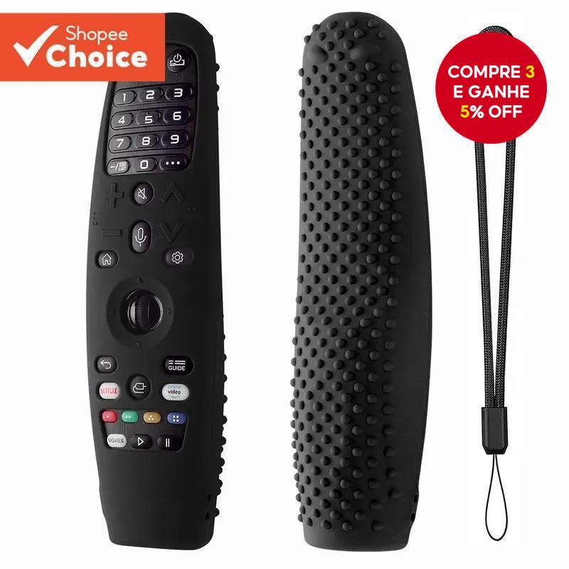 Capa Protetora De Silicone De Substituição Para Controle Remoto LG Smart TV-MR18 MR19 MR20