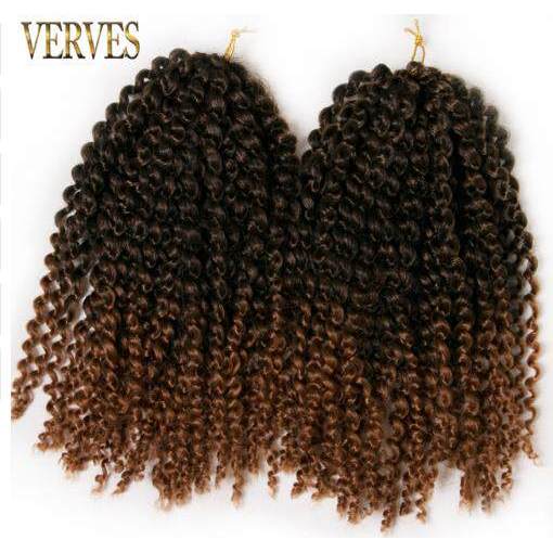 Aplique cache afro orgânico Cabelo afro cacheado sintético Crochet braids cacheado afro Peruca africana cabelo curto enc