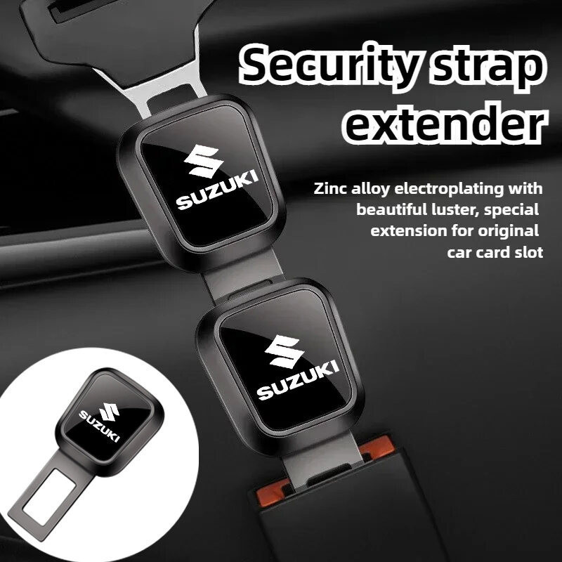Extensor de Cinto de Segurança para Veículos Automotivos, Clipe de Fivela de Segurança para Suzuki Jimny Ciaz Ertiga Cel