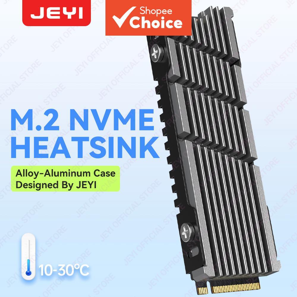 JEYI Cooler II iCold-2 Protetor Antipoeira 2280 SSD~ Dissipador de Calor M.2 NVME Radiador Liga de Magnésio e Alumínio