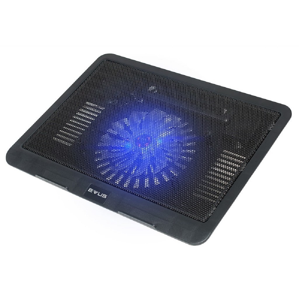 Base Suporte Cooler Para Notebook Regulavel Ajuste de Altura Refrigeração Ventoinha 120mm com LED Evus BPN-01 Access