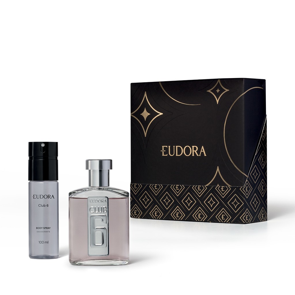 Kit Presente Eudora Club 6: Colônia + Body Spray Eudora