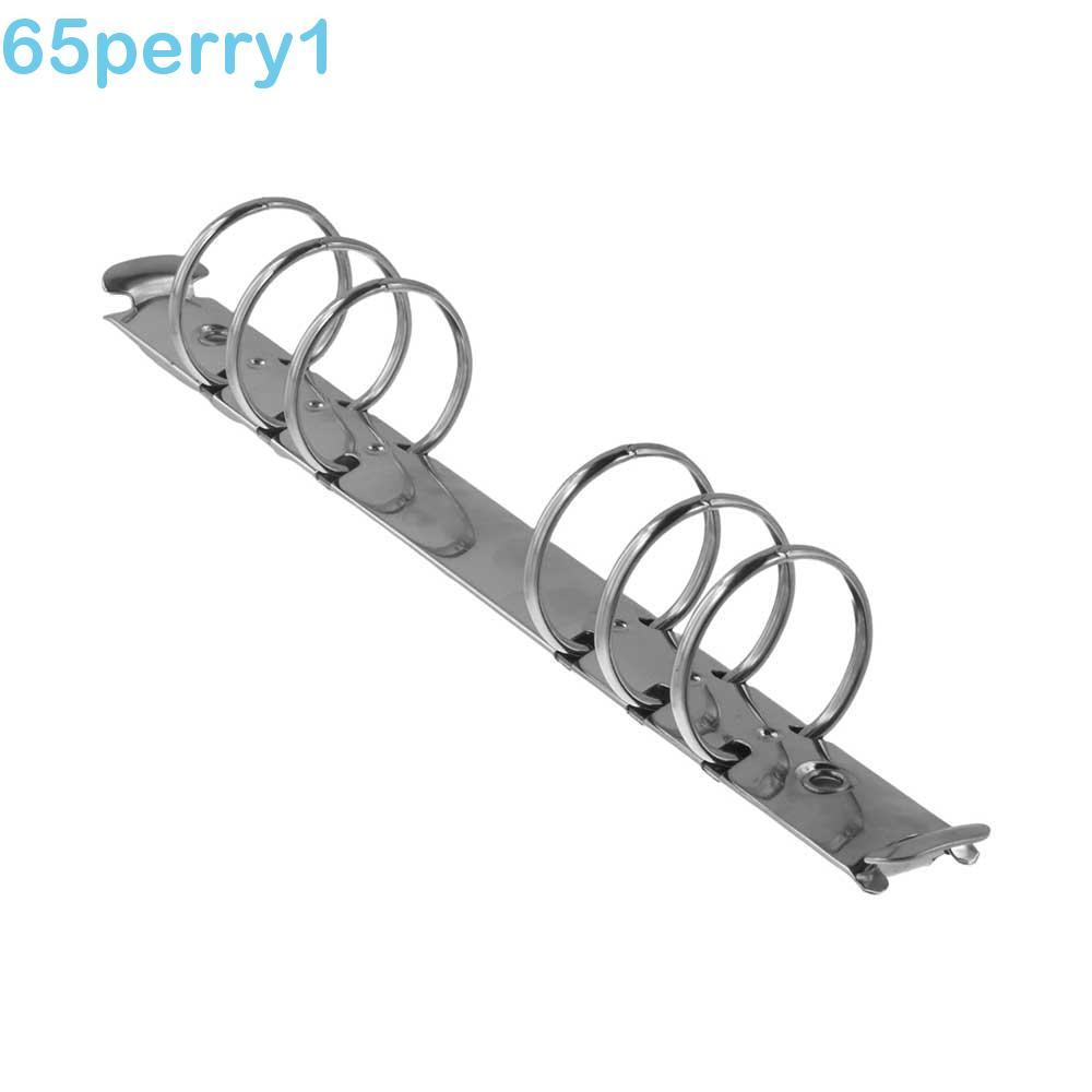 PERRY1 Espiral Anéis Fichário Clipe Metal Notebook Colorido Diário Pasta De Arquivo Recarregável