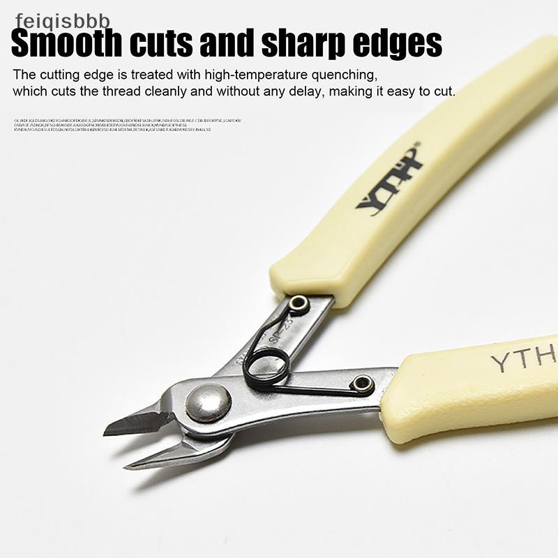 Alicate De Corte Diagonal Nipper Lado Snip Cabo Cortador De Fio Braçadeira YTH-23 Mini Ferramenta Manual Eletrônica Cort