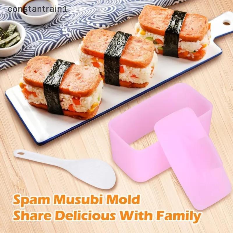 [CST] Molde Onigiri 6 Pa Musubi Press Mold Kit , 2 Maker Conchas De Arroz Triângulo Clássico Bola Sushi [BR]