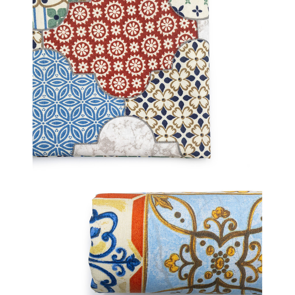 Tecido Acquablock Azulejo Karsten Impermeável 1.00m X 1.40m