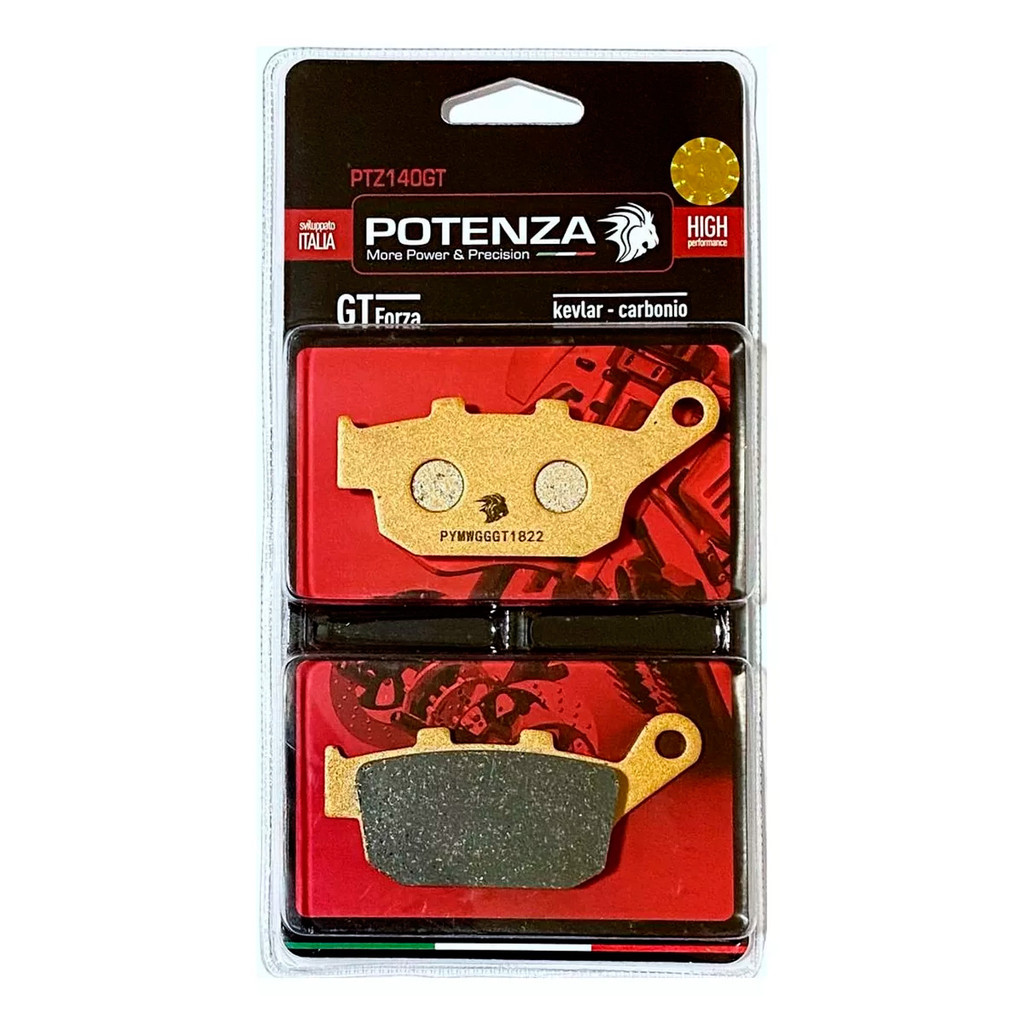 Pastilha Freio Traseira Potenza CB 500X/R/F/Z800/Z900/NC 700X/NC750X