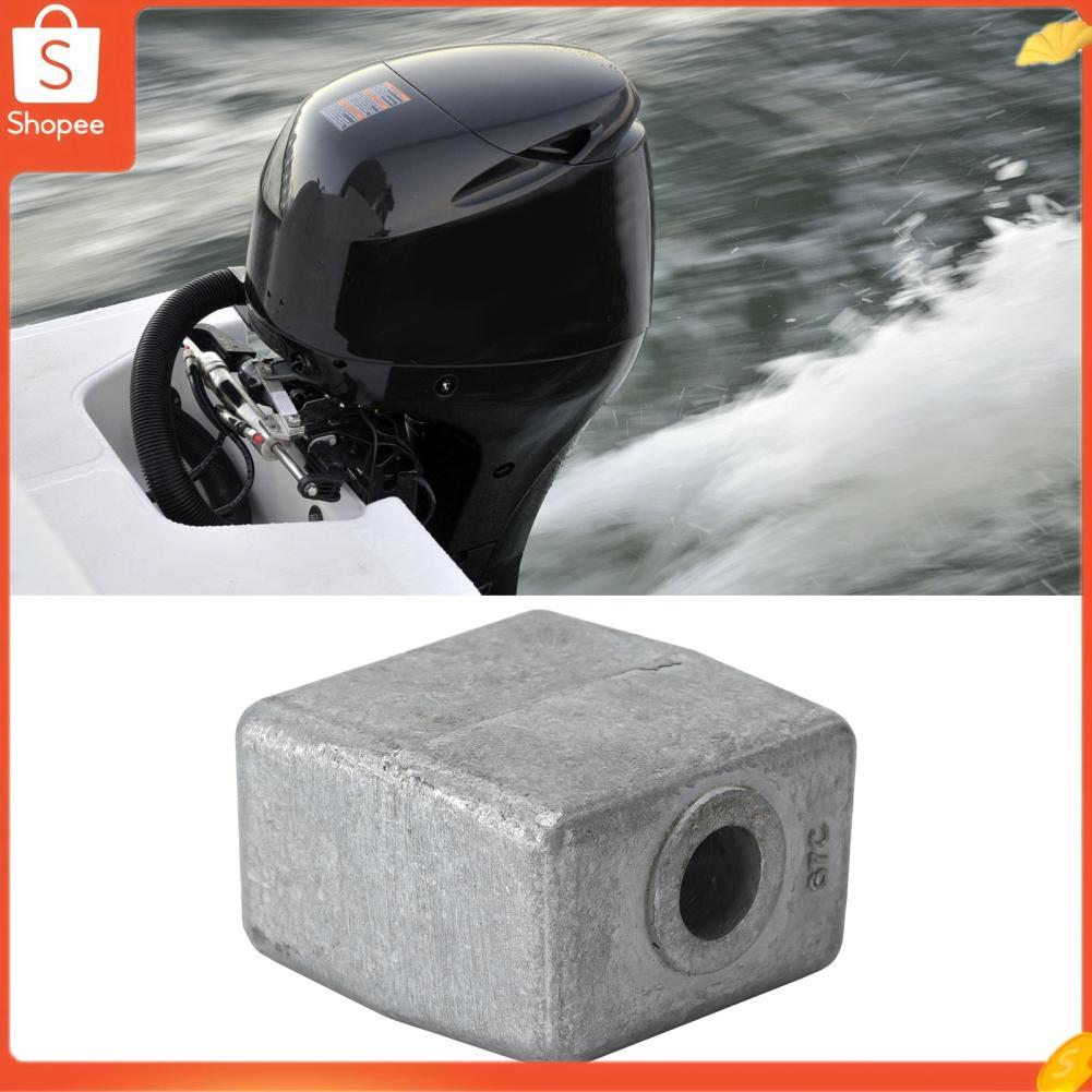 Hap Substituição da resistência à corrosão do bloco de ânodo 393023 para motor de popa Johnson Evinrude 60 a 300 HP