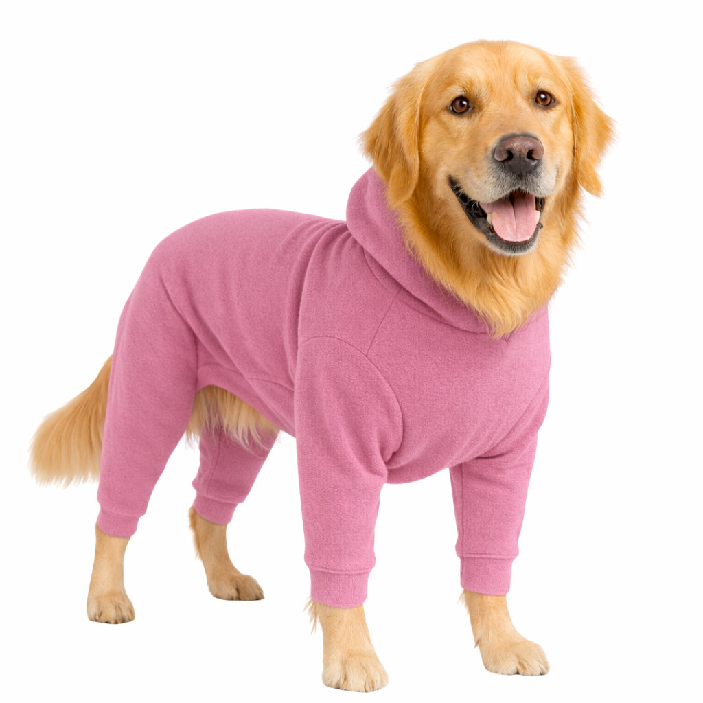 Macacão Pet com Capuz de Frio Escolha a Cor - Roupinha De Cachorro Inverno Pequeno-Grande Roupa para Macho Fêmea Soft