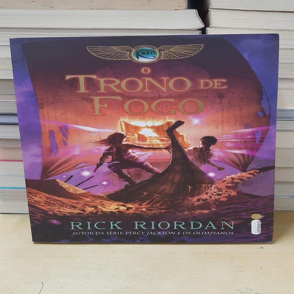 O Trono de Fogo (as crônicas dos kane livro 2) autor Rick Riordan