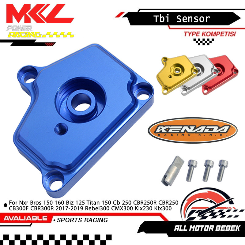 Atualização modificação Tbi Sensor Map Híbrido Corpo De Acelerador For Titan Nxr Bros150 160 Biz125 Cb250 CBR250 R CB300