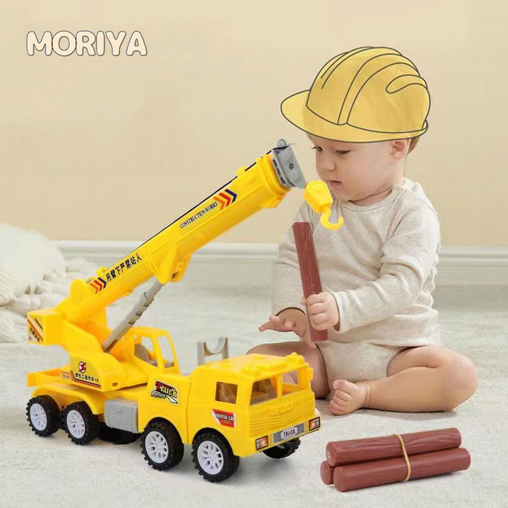 Brinquedo Guindaste Caminhão Carro De Brinquedo Guindaste Engen Haria De Grandes Dimensões Menino Bebê Modelo De Carro M