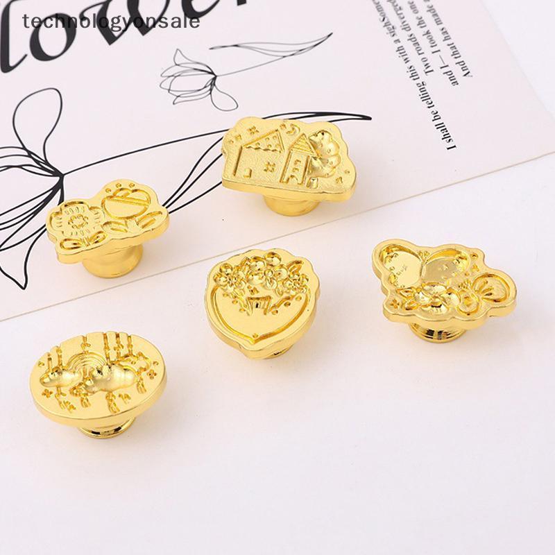 [Tecnologia] Selos Vintage Cabeça De Impressão Série Flor Selo De Cera De Vedação DIY Scrapbooking Cartões Envelopes Con