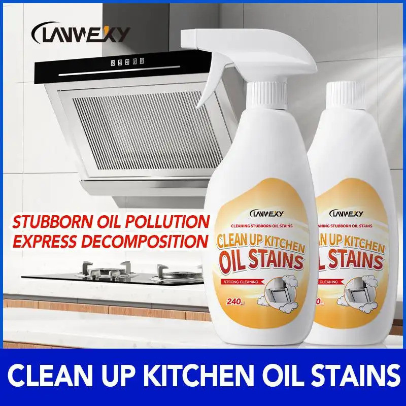 O removedor de manchas de alta resistência Lanwexy é adequado para cozinhas, eletrodomésticos, fornos, fogões, coifas e