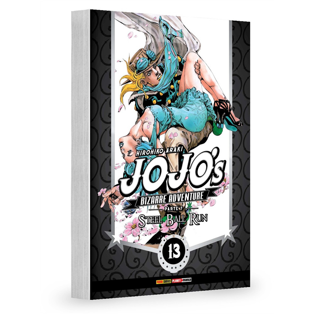 Mangá - Jojo's Bizarre Adventure - Parte 7 - Steel Ball Run 13 - Novo/Lacrado