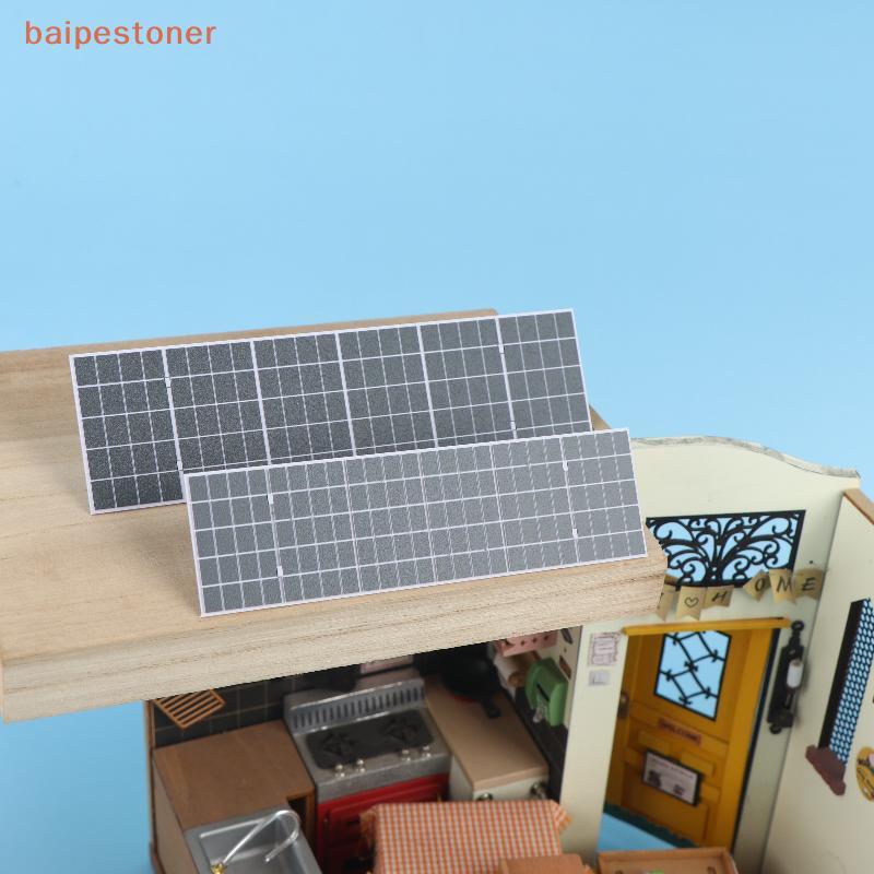 [baipestoner] Escala 1 : 64 1 : 87 Simulação Modelo De Energia Solar DIY Fazendo Layout De Construção De Arquitetura Par
