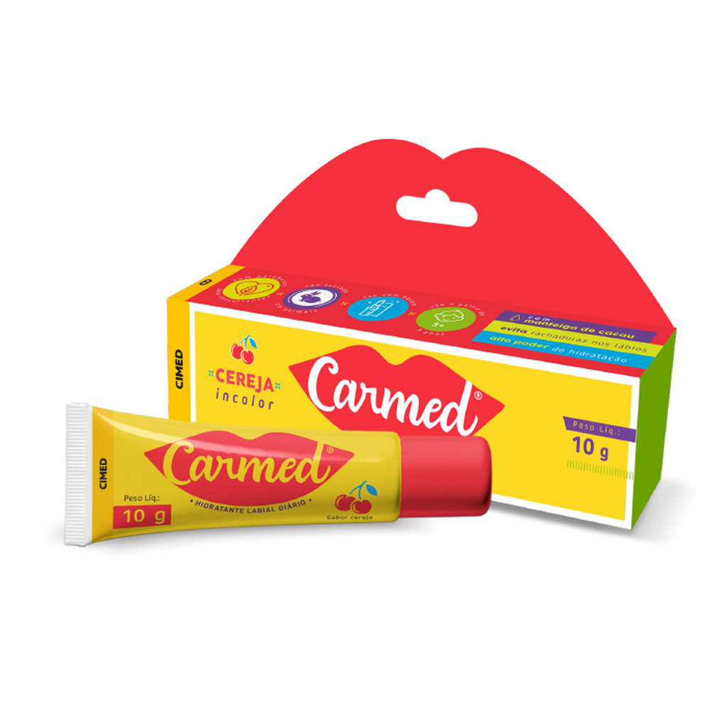 Hidratante labial Carmed Cereja 10g