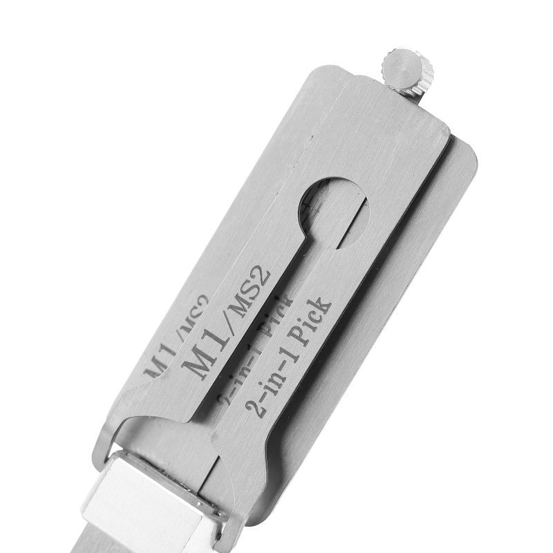 Decodificador De Chave Combinação Perfeita Para Ferramenta De Gancho De Seleção Em Aço Inoxidável M1/MS2