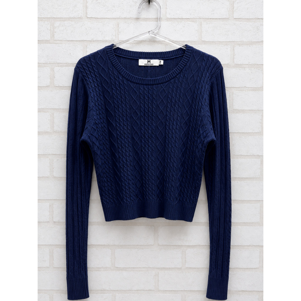 Cropped Feminino Manga Longa Canelado Suplex Casual Inverno Outono Moda Blogueira Conforto