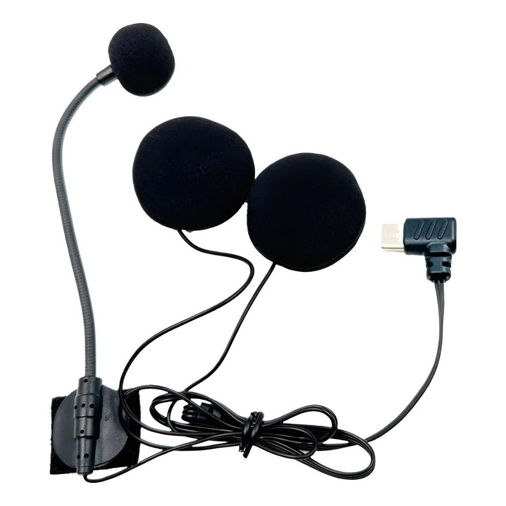 Microfone Para Capacete Moto Fone Bluetooth Intercomunicador Comunicação Alta Qualidade GCONECT