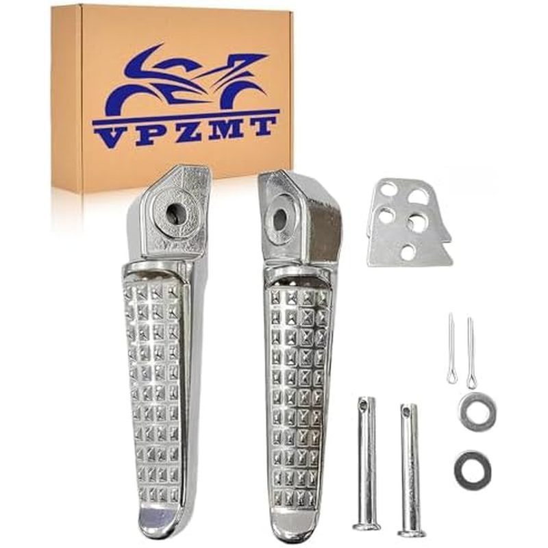 CB1300 CB750 (Preto) 650 NTV XL1000 Honda Para VFR800 VTR1000 CB1100 CBR500/600 Pegs NT650 Frente CBR1100 Pé CB400 XL125