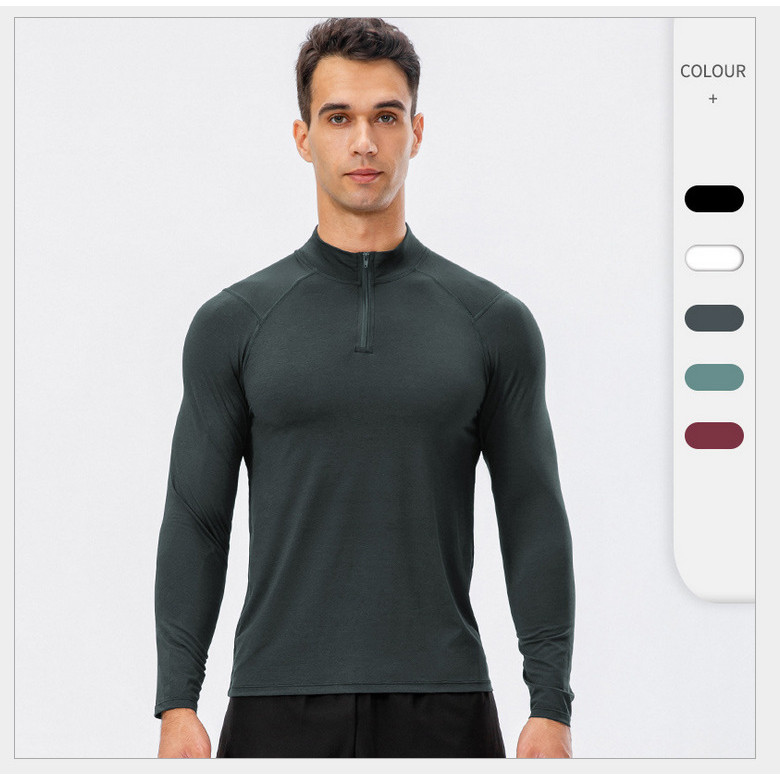 Roupas esportivas masculinas outono inverno Fitness manga comprida secagem rápida basquete correndo roupas esportivas me