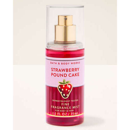 Body Splash Bath & Body Works Strawberry Pound Cake Size75ml