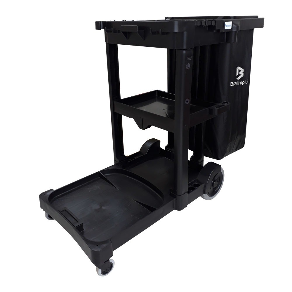 Carro funcional preto - América - Bralimpia