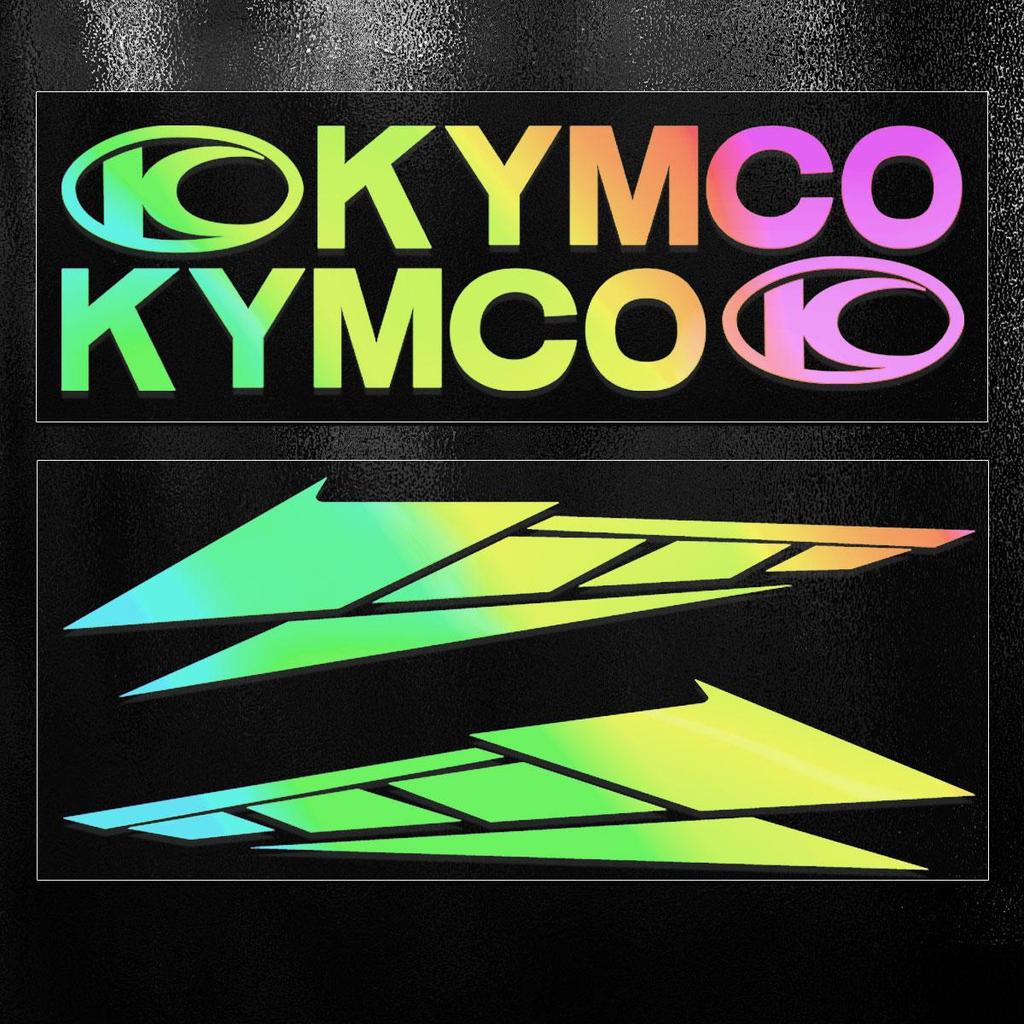 4 Unidades/Conjunto Decalques De Motocicleta Para KYMCO visar 110 Como 125 150i dink r 150 krv 180 Xciting CT 250 400 40