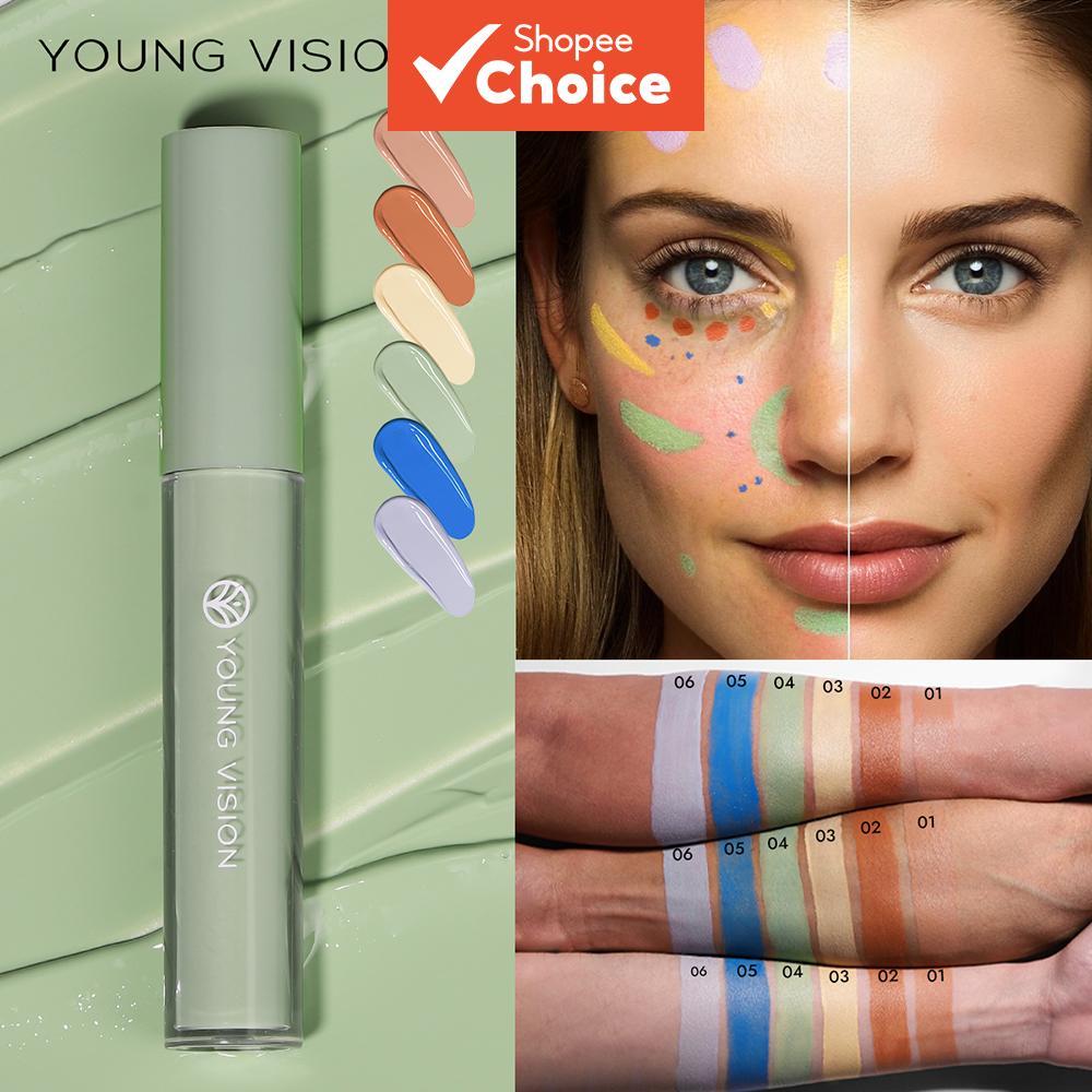 YOUNG VISION 3 ml HD Color Corrector Concealer - Acabamento fosco leve para olheiras
