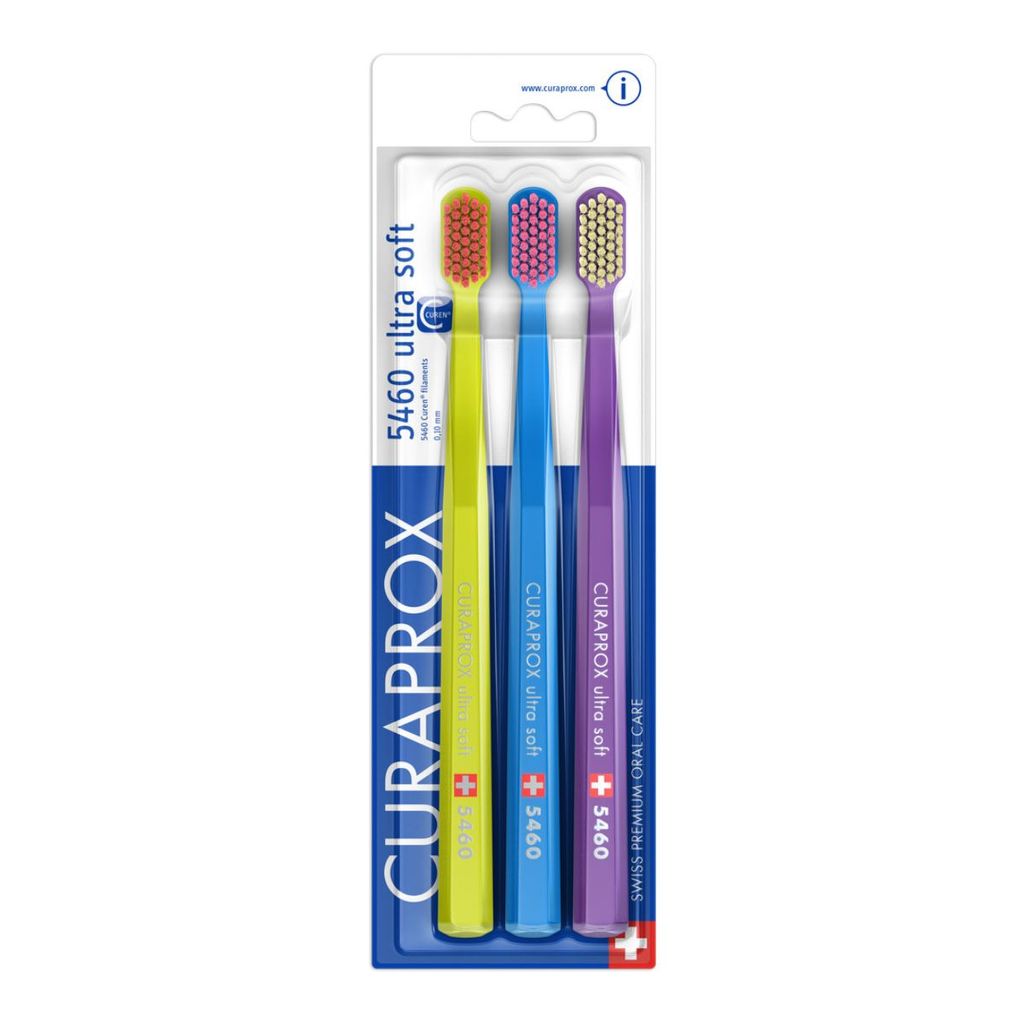 CS 5460 BR TRIO ESCOVAS DENTAIS ADULTO - CORES SORTIDAS