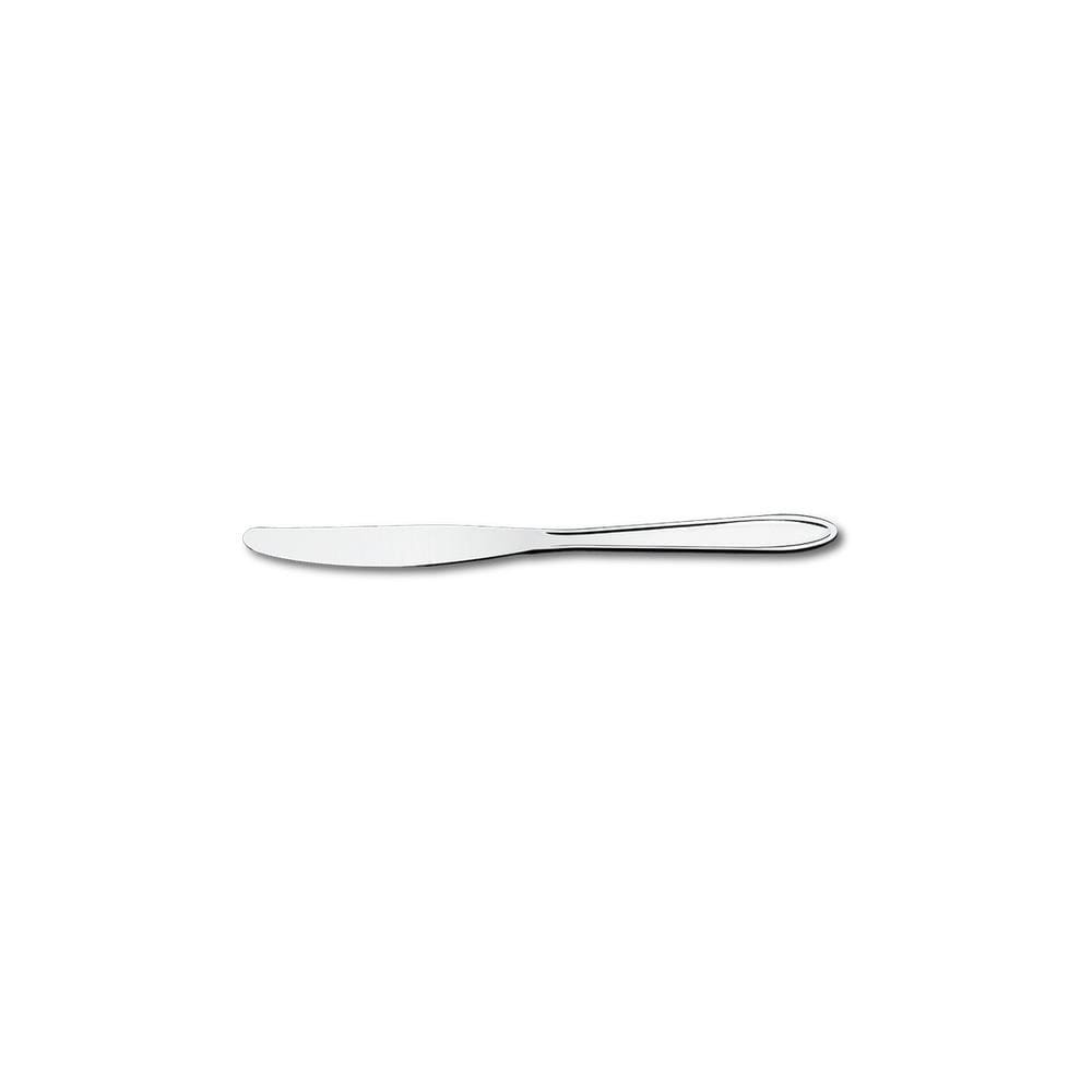Conjunto de Facas de Sobremesa Lyon Aço Inox 12 Peças Aço Inox Polido com Friso Brinox