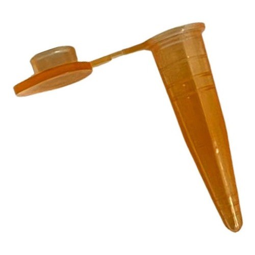 Microtubo 0,38ml Laranja C/1000 Unidades