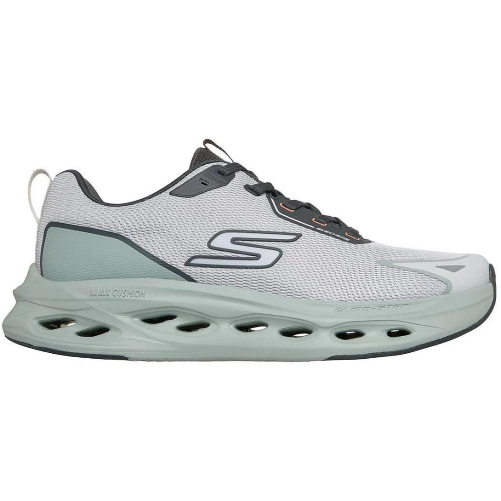 TENIS SKECHERS MAX CUSHIONING GLIDE-STEP GTM-220417-GYCC-CINZA CARVÃO