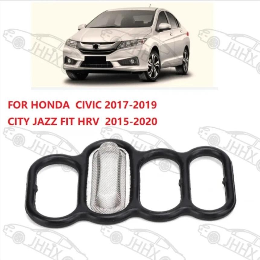 Para Honda CITY JAZZ FIT CIVIC HRV 2015-2020 Válvula De Carro Solenóide Filtro Junta 15815-5R0-003 Da