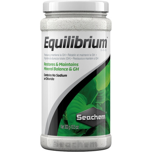 Seachem Equilibrium 300g - Gh (cálcio E Magnésio) Plantados