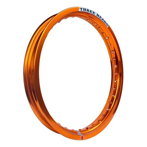 Aro Roda Calha Folha Jante Traseiro Three Heads Cg Titan Fan 125 150 Dourado (cobre)