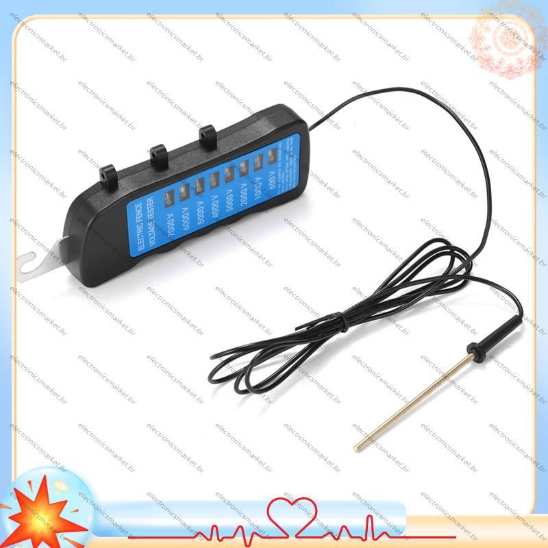 [Em Vendas E] Testador De Cerca 600V-7KV Casa Jardim Cavalo Gado À Prova D'água Para Fazendas Voltímetro Elétrica Sem Ne