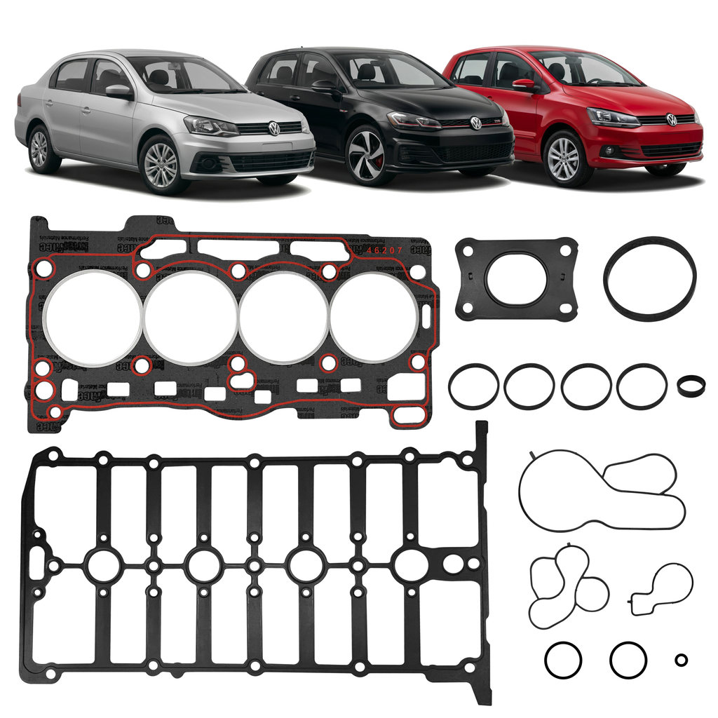 Jogo Junta Cabeçote Fox Gol Voyage Polo 1.6 16v MSI
