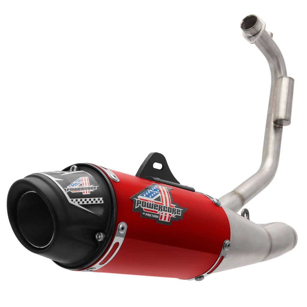 Escapamento Escape Ronco Esportivo Pro Tork Powercore 4 Compativel C/ Moto Cb 300 F 2023 2024 2025