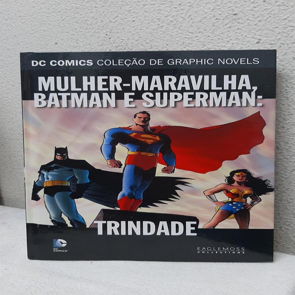 Mulher Maravilha, Batman e Superman: Trindade -   DC comics coleção graphic novels 21 autor matt wagner