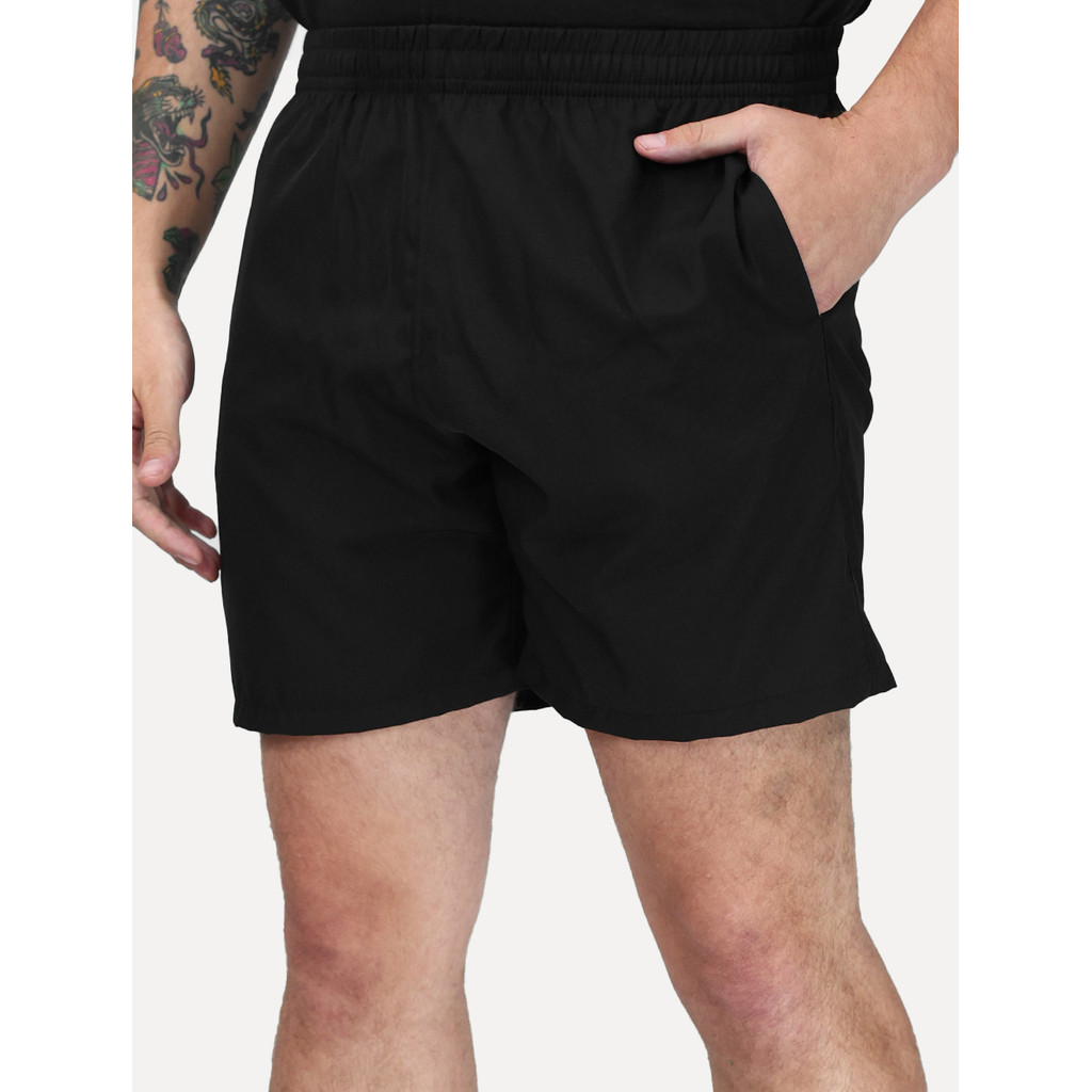 Short King & Joe Masculina Nylon Flex Colors Original Preto